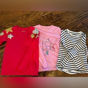 Crew cuts girls long sleeve shirts 6/7